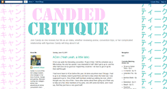 Desktop Screenshot of candiedcritique.blogspot.com