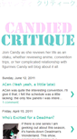 Mobile Screenshot of candiedcritique.blogspot.com