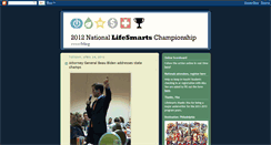 Desktop Screenshot of lifesmartsnationals.blogspot.com