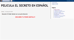 Desktop Screenshot of elsecretoyexito.blogspot.com