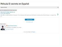 Tablet Screenshot of elsecretoyexito.blogspot.com