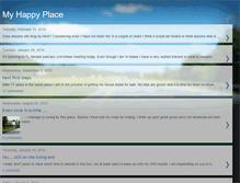 Tablet Screenshot of myhappyplace2.blogspot.com