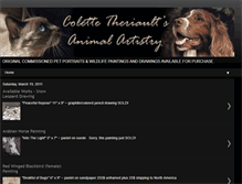 Tablet Screenshot of petportraitsbycolette2.blogspot.com