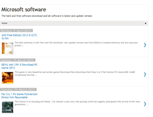 Tablet Screenshot of microsoftsoft.blogspot.com
