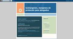 Desktop Screenshot of lexmargenes.blogspot.com