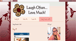 Desktop Screenshot of jenbaum-laughoftenlovemuch.blogspot.com