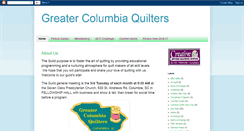 Desktop Screenshot of gcquilters.blogspot.com