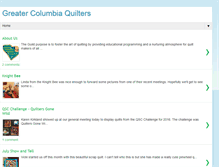 Tablet Screenshot of gcquilters.blogspot.com