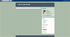 Desktop Screenshot of lakearenallife.blogspot.com