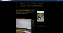 Desktop Screenshot of kdaughanmarshpaintings.blogspot.com