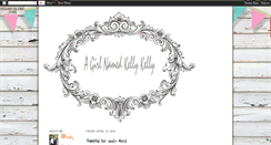 Desktop Screenshot of agirlnamedkellykelly.blogspot.com