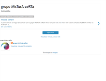 Tablet Screenshot of grupomisturacerta.blogspot.com