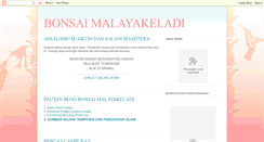 Desktop Screenshot of bonsai-malayakeladi.blogspot.com