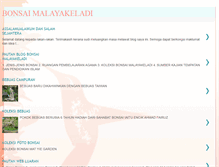 Tablet Screenshot of bonsai-malayakeladi.blogspot.com