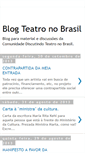 Mobile Screenshot of blogteatronobrasil.blogspot.com