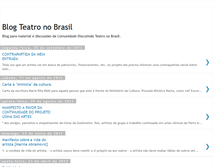 Tablet Screenshot of blogteatronobrasil.blogspot.com