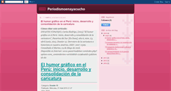 Desktop Screenshot of periodismoayacuchano.blogspot.com