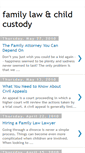 Mobile Screenshot of family-law-and-child-custody.blogspot.com