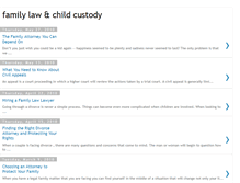 Tablet Screenshot of family-law-and-child-custody.blogspot.com