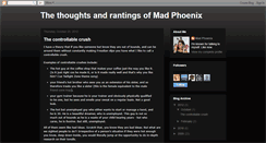 Desktop Screenshot of mad-phoenix.blogspot.com