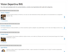 Tablet Screenshot of deportivision.blogspot.com