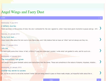 Tablet Screenshot of angelwingsandfaerydust.blogspot.com
