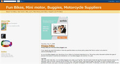 Desktop Screenshot of fun-bikes.blogspot.com