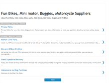 Tablet Screenshot of fun-bikes.blogspot.com