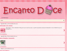 Tablet Screenshot of encantosdoce.blogspot.com