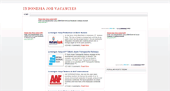 Desktop Screenshot of infolowongankerja-peluangkarir.blogspot.com