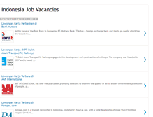 Tablet Screenshot of infolowongankerja-peluangkarir.blogspot.com