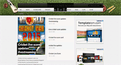 Desktop Screenshot of livecricketscoreupdates.blogspot.com