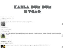 Tablet Screenshot of karla-bum-bum.blogspot.com