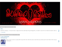 Tablet Screenshot of darkcasanova.blogspot.com
