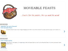 Tablet Screenshot of moveablefeastscookbook.blogspot.com