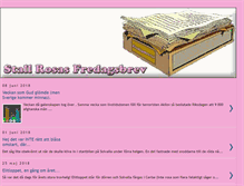 Tablet Screenshot of fredagsbrevet.blogspot.com