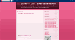 Desktop Screenshot of binbir-gece-dizi.blogspot.com