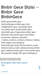 Mobile Screenshot of binbir-gece-dizi.blogspot.com