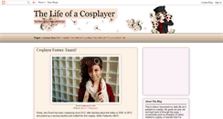 Desktop Screenshot of cosplaylife.blogspot.com