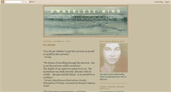 Desktop Screenshot of ownerlessmind.blogspot.com