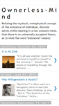 Mobile Screenshot of ownerlessmind.blogspot.com
