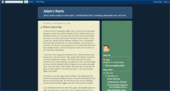 Desktop Screenshot of adamgreenspan.blogspot.com