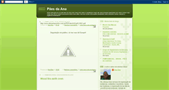 Desktop Screenshot of paesdaana.blogspot.com