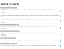 Tablet Screenshot of againstthegiants.blogspot.com