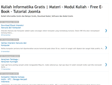 Tablet Screenshot of kuliah-informatika.blogspot.com