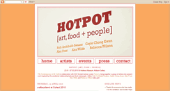 Desktop Screenshot of hotpotart.blogspot.com