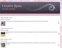 Tablet Screenshot of carleejustis.blogspot.com