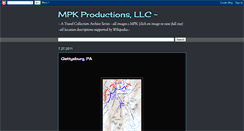 Desktop Screenshot of mpkproductions1.blogspot.com