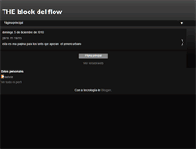 Tablet Screenshot of flowdebarrio.blogspot.com