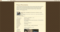 Desktop Screenshot of chicanadissertation.blogspot.com